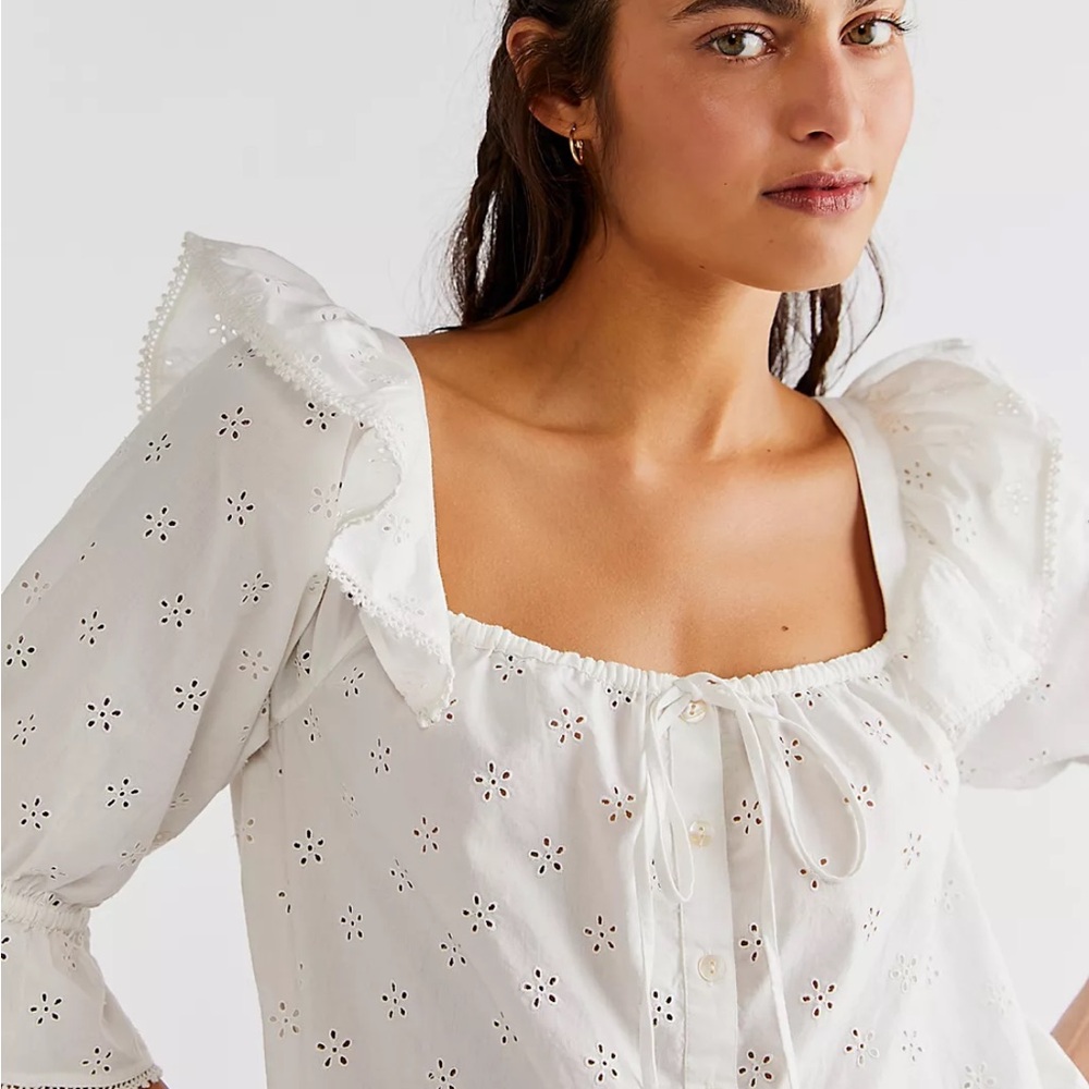 NWT Spell Bo Prairie Top Blouse